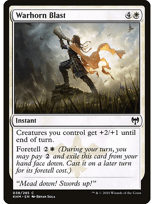 Warhorn Blast | Inglés | NM | KHM