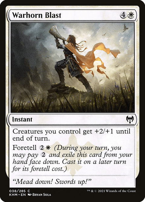 Warhorn Blast | Inglés | NM | KHM