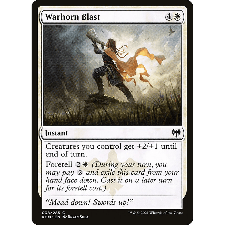 Warhorn Blast | Inglés | NM | KHM 1