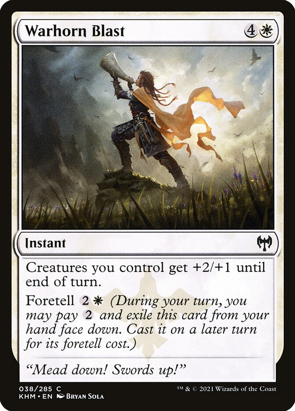 Warhorn Blast | Inglés | NM | KHM 1