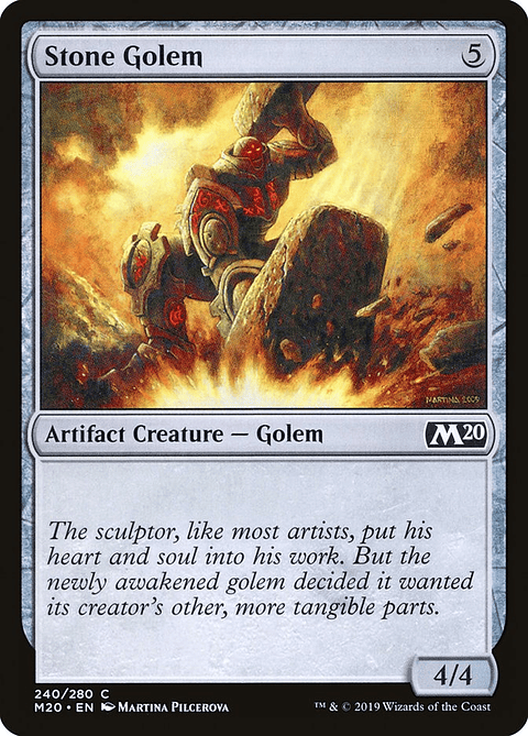 Stone Golem | Inglés | NM | M20