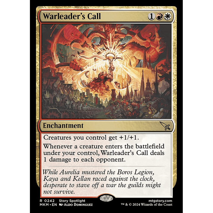 Warleader's Call | Inglés | EX | MKM 1