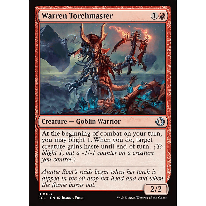 Warren Torchmaster | Inglés | NM | ECL 1