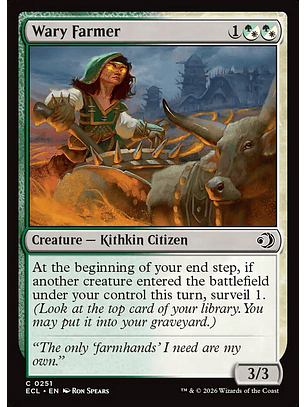 Wary Farmer (foil) | Inglés | NM | ECL