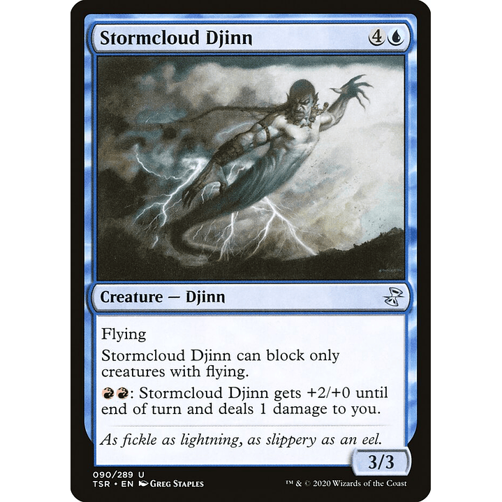Stormcloud Djinn | Inglés | NM | TSR 1