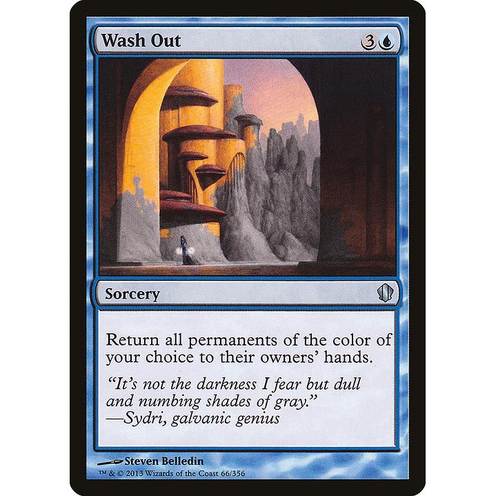 Wash Out | Inglés | EX | C13 1