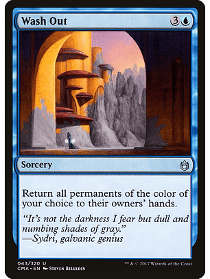 Wash Out | Inglés | NM | CMA