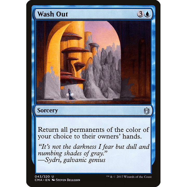 Wash Out | Inglés | NM | CMA 1