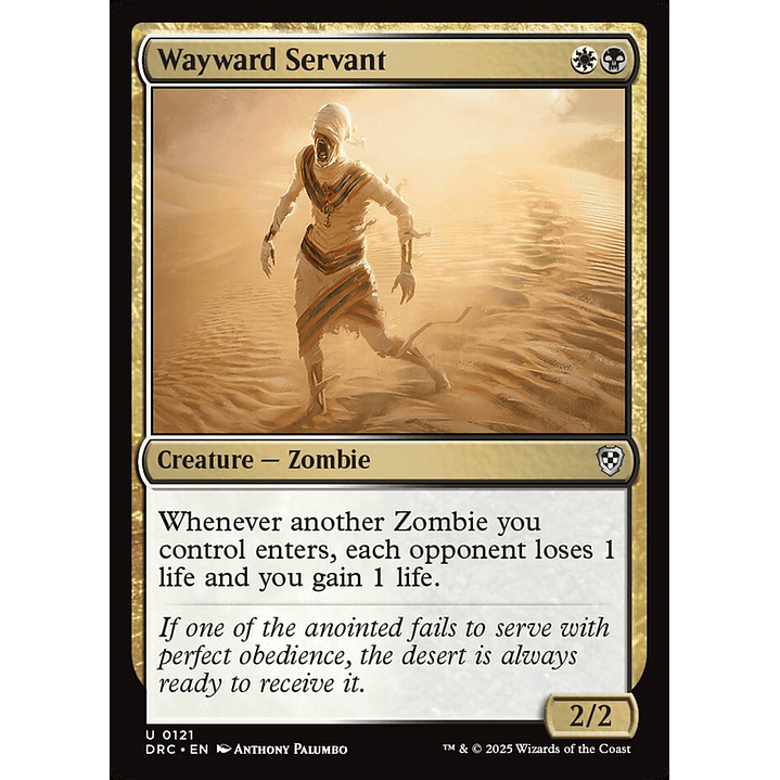 Wayward Servant | Español | NM | DRC 1