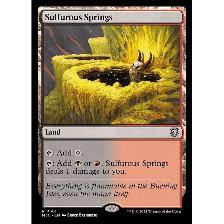 Sulfurous Springs | Inglés | NM | M3C 1