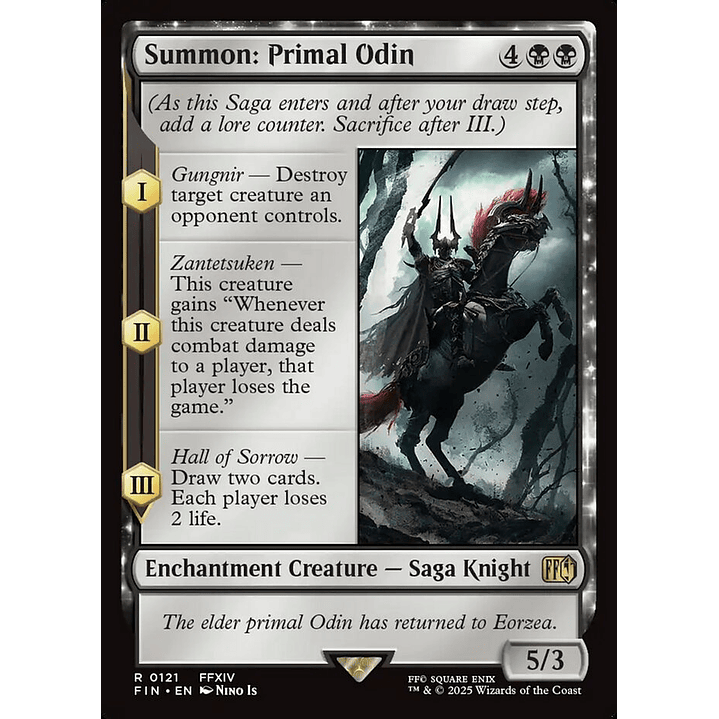 Summon: Primal Odin | Inglés | NM | FIN 1
