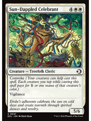 Sun-Dappled Celebrant (foil) | Inglés | NM | ECL