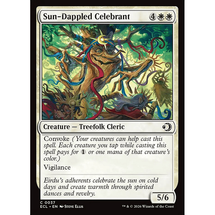 Sun-Dappled Celebrant (foil) | Inglés | NM | ECL 1