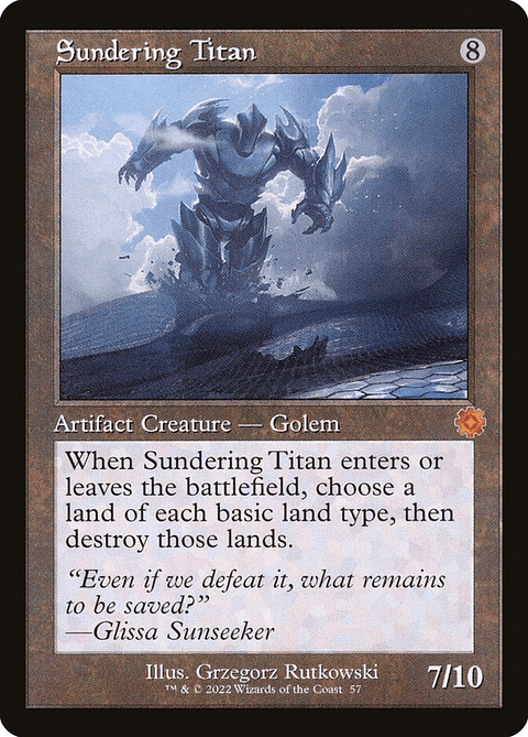 Sundering Titan (Retro Frame) | Inglés | NM | BRR