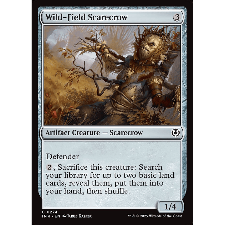 Wild-Field Scarecrow | Inglés | NM | INR 1