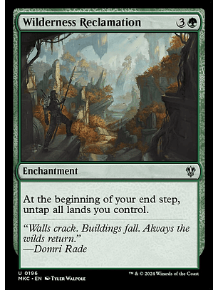 Wilderness Reclamation | Inglés | NM | MKC