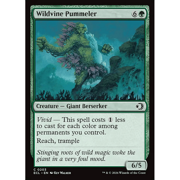 Wildvine Pummeler (foil) | Inglés | NM | ECL 1