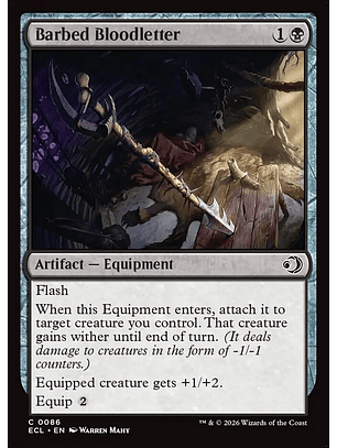 Barbed Bloodletter | Inglés | NM | ECL
