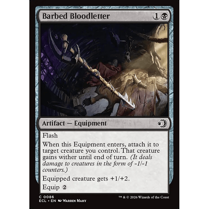 Barbed Bloodletter | Inglés | NM | ECL 1