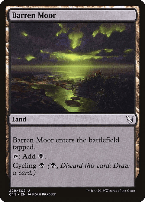 Barren Moor | Inglés | NM | C19