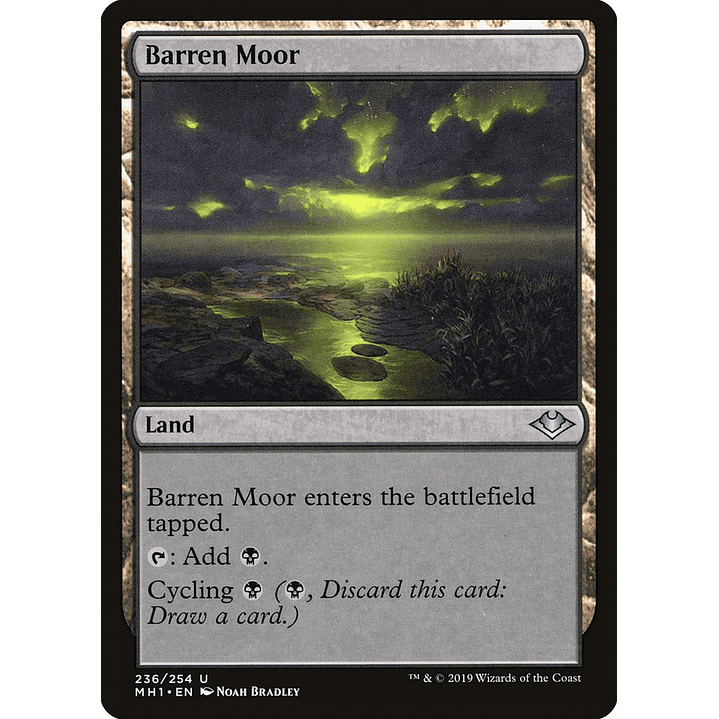 Barren Moor | Inglés | NM | MH1 1