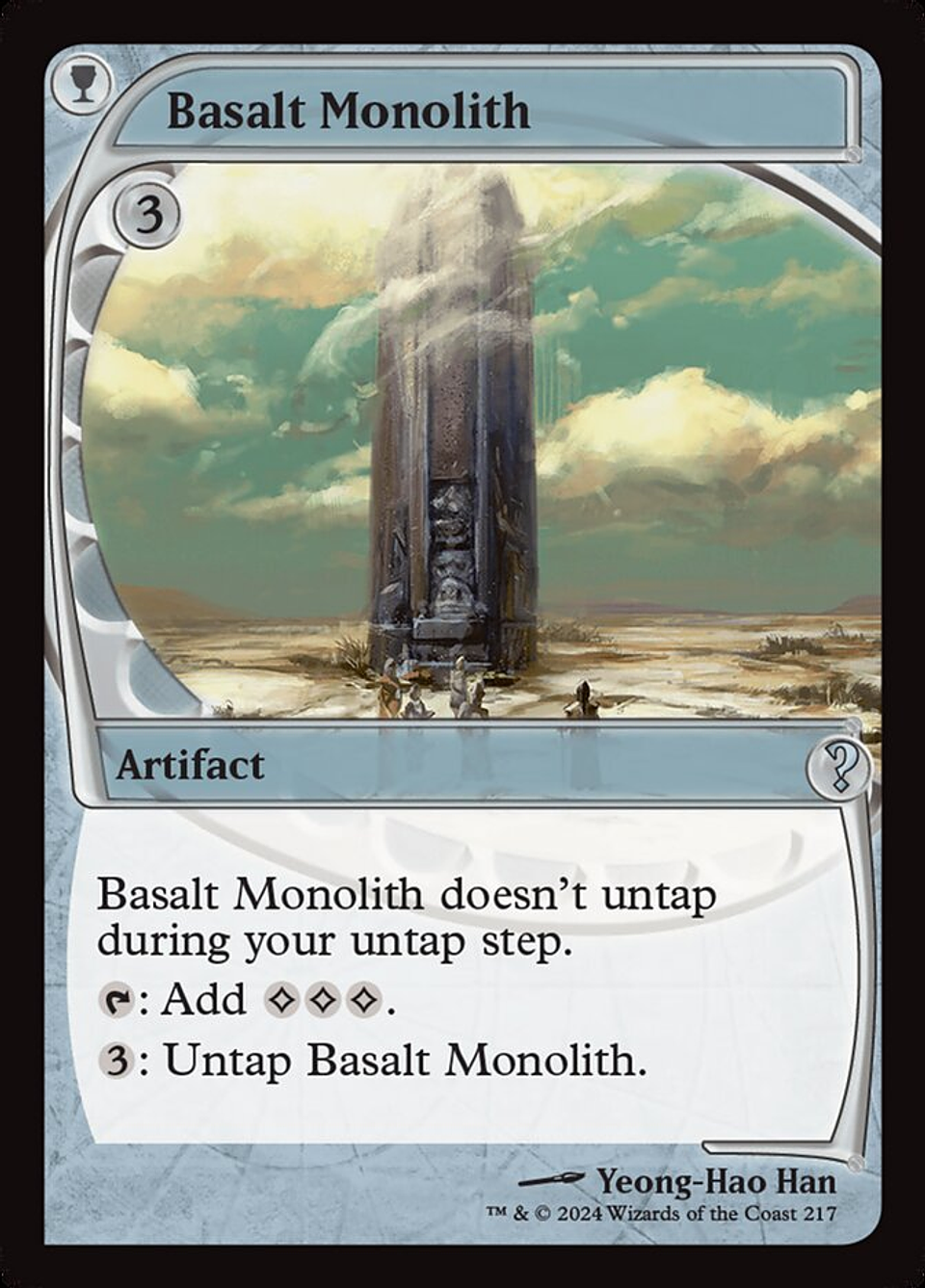 Basalt Monolith | Inglés | NM | MB2 1