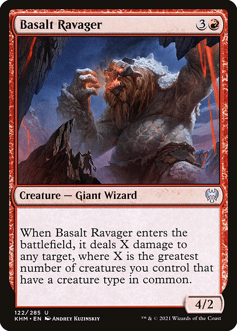 Basalt Ravager (foil) | Inglés | NM | KHM