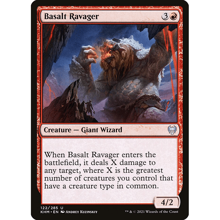Basalt Ravager (foil) | Inglés | NM | KHM 1