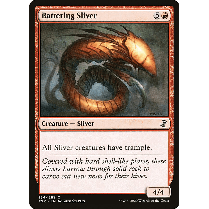 Battering Sliver (foil) | Inglés | NM | TSR 1