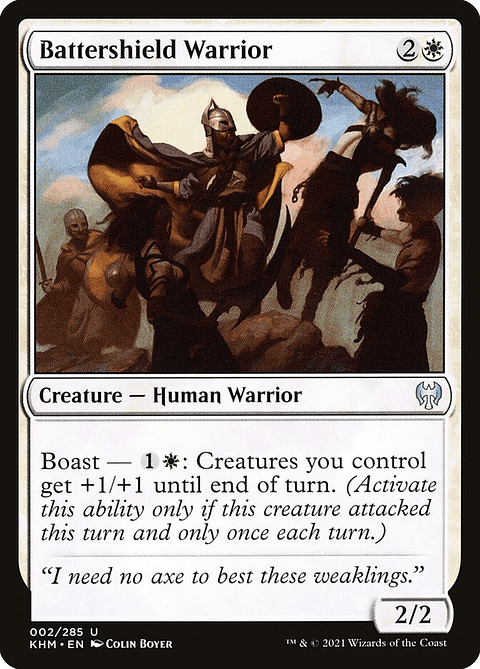 Battershield Warrior (foil) | Inglés | NM | KHM