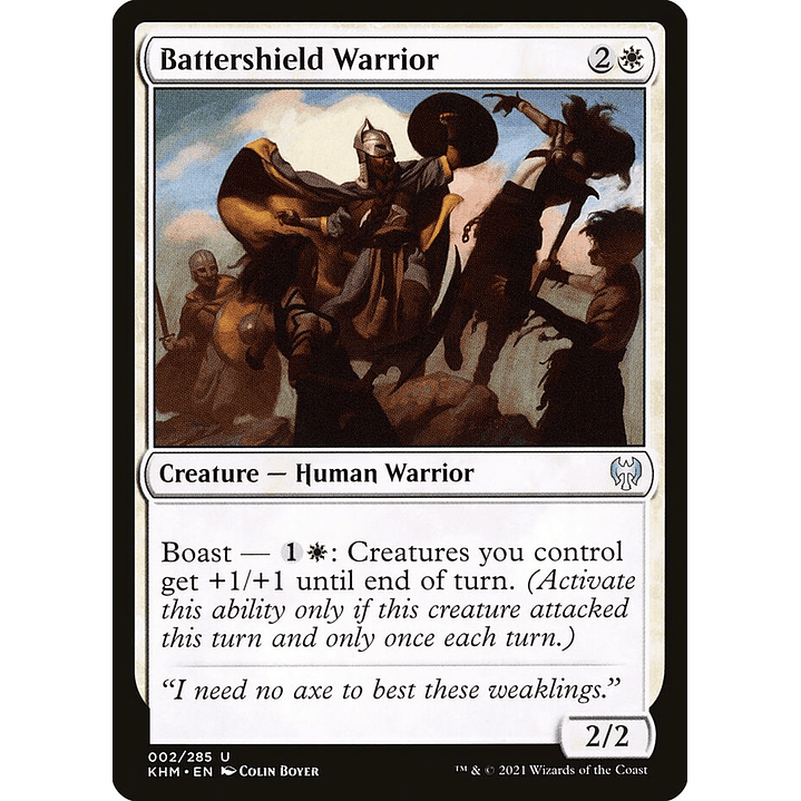 Battershield Warrior (foil) | Inglés | NM | KHM 1