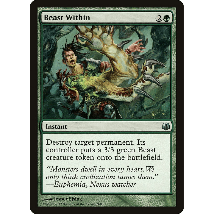 Beast Within | Inglés | NM | DDL 1