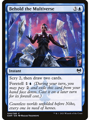 Behold the Multiverse (foil) | Inglés | NM | KHM