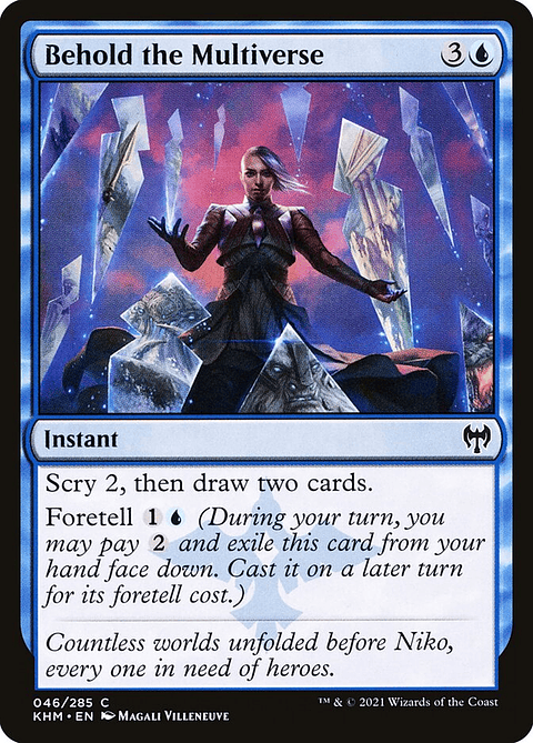 Behold the Multiverse (foil) | Inglés | NM | KHM