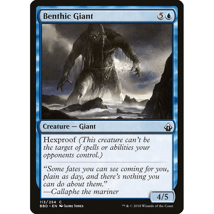 Benthic Giant | Inglés | NM | BBD 1
