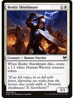 Beskir Shieldmate | Inglés | VG | KHM