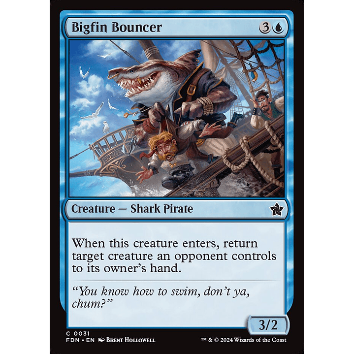Bigfin Bouncer | Inglés | NM | FDN 1
