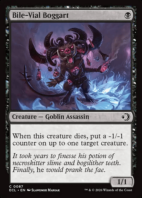 Bile-Vial Boggart (foil) | Inglés | NM | ECL