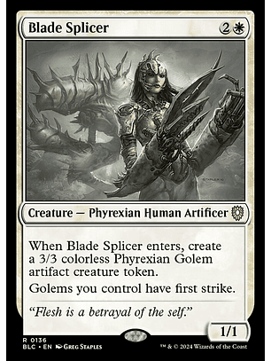 Blade Splicer | Inglés | NM | BLC