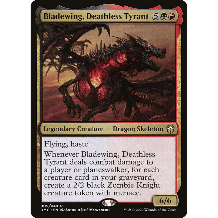 Bladewing, Deathless Tyrant | Inglés | NM | DMC 1