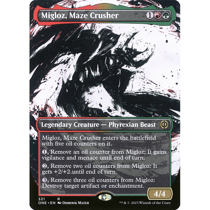 Migloz, Maze Crusher (Showcase) | Inglés | NM | ONE 1