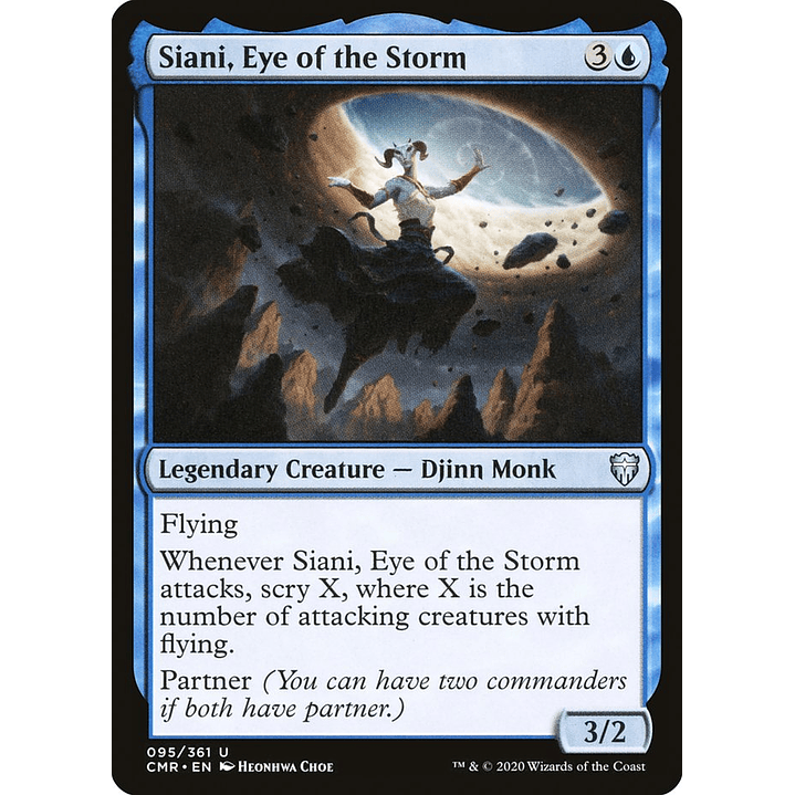 Siani, Eye of the Storm | Inglés | NM | CMR 1