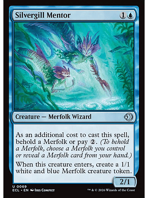Silvergill Mentor (foil) | Inglés | NM | ECL
