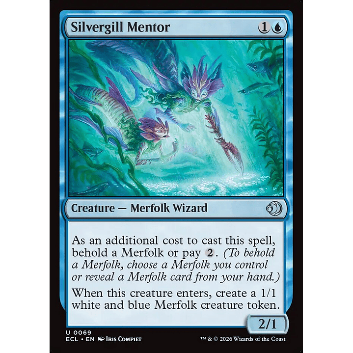 Silvergill Mentor | Inglés | NM | ECL 1