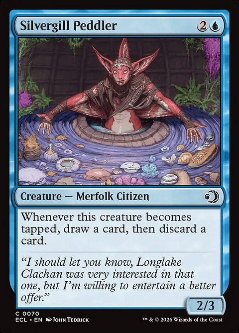 Silvergill Peddler (foil) | Inglés | NM | ECL