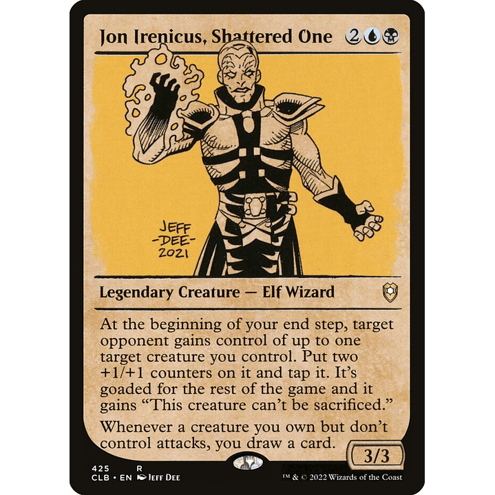 Jon Irenicus, Shattered One (Showcase foil) | Inglés | NM | CLB 1