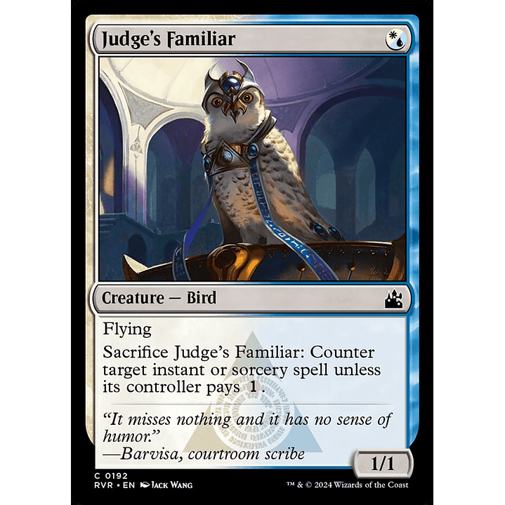Judge's Familiar | Inglés | NM | RVR 1