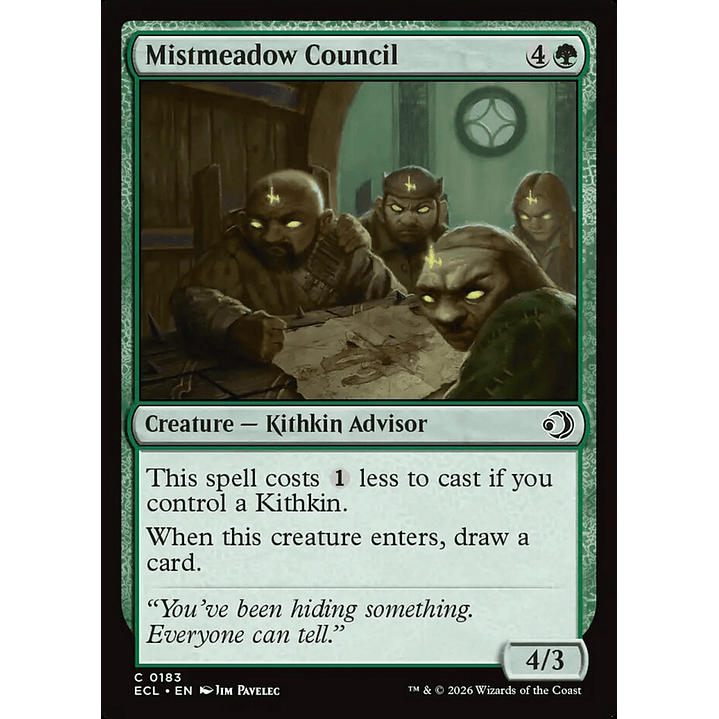 Mistmeadow Council (foil) | Inglés | NM | ECL 1