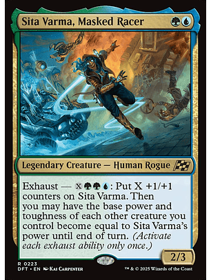 Sita Varma, Masked Racer | Inglés | NM | DFT