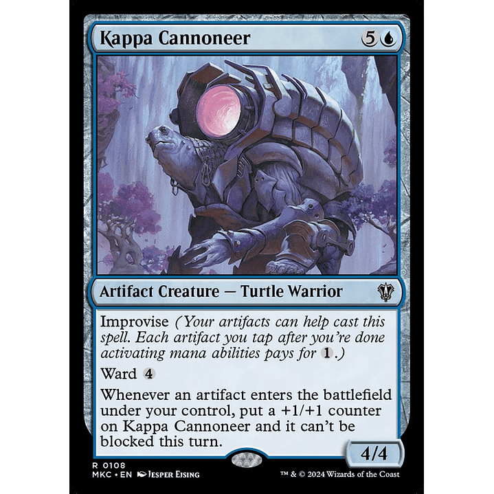 Kappa Cannoneer | Inglés | NM | MKC 1